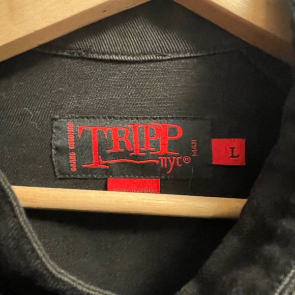 Men's Black Steampunk Jacket - Picture 4 of 4